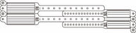 Speedi-Print Veri-Color - Identification Wristband Write On Band Permanent Snap Without Legend - 324S-18-PDL