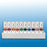 Tabbies Tab Products & Smead Compatible Numeric 71000 Label Rolls, 1"H x 1-1/4"W, 500 Per Roll