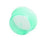 BioPlas Uni-Flex Test Tube Plug Cap Plastic Green 13Mm 1000/Pk - 6615