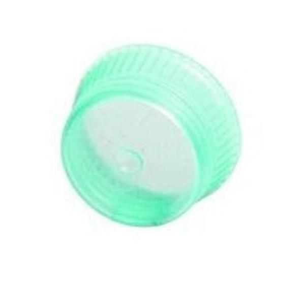BioPlas Uni-Flex Test Tube Plug Cap Plastic Green 13Mm 1000/Pk - 6615