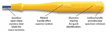 Premier Dental Products Punch, Biopsy Disp 6Mm (25/Bx) - 9033506