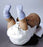 Principle Business Enterprises Pillow Paws Booties Newborn White Ankle High - 1090