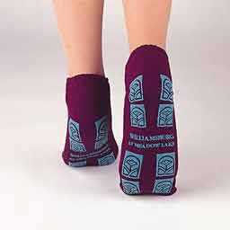 Pillow Paws Your Way - Slipper Socks 2X-Large Gray Ankle High - 3800
