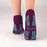 Pillow Paws Your Way - Slipper Socks 2X-Large Gray Ankle High - 3800