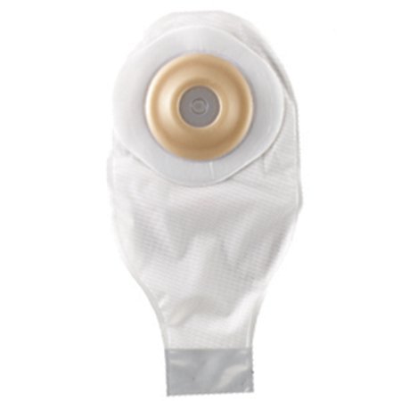 ActiveLife - Colostomy Pouch One-Piece System 12 Inch Length 1-1/8 Inch Stoma Drainable Flat, Pre-Cut - 175780