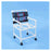 Healthline Medical Chair Shower/Commode Deluxe 350Lb Capacity 25.5X25X38.5" Wide Pvc Ea - SC6013W