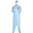 Ultra - Fabric-Reinforced Surgical Gown with Towel ULTRA X-Large Blue Sterile ASTM D4966 Disposable - 95221