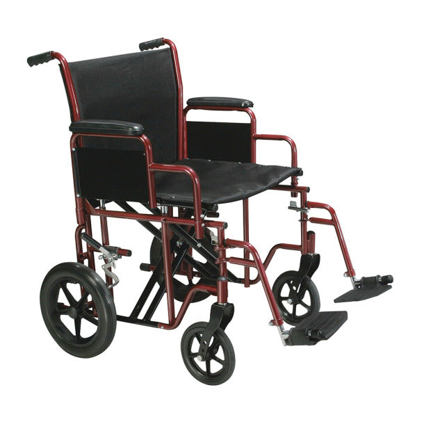 Drive Medical Bariatric Steel Transport Chair
