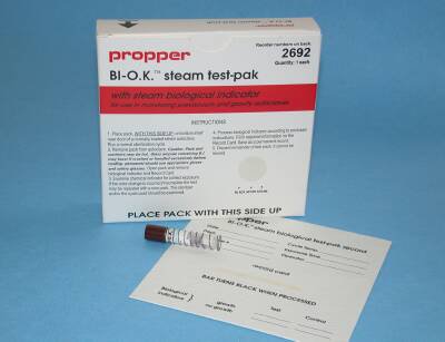 BI-O.K. - Sterilization Biological Indicator Pack Steam - 26920500