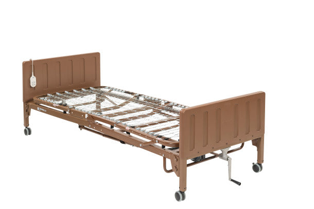 Drive Medical Semi-Electric Bed (Single Crank)