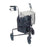 Drive Medical Deluxe 3 Wheel Aluminum Rollator, 7.5" Casters