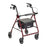 Drive Medical Aluminum Rollator, 7.5" Casters