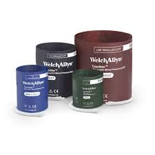 Welch Allyn Reusable Blood Pressure Cuff, Adult, Reusable w/Male Bayonet/Rectus Connector - 3603SHP