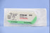 Ethilon - Suture with Needle Nonabsorbable Uncoated Black Suture Monofilament Nylon Size 8 - 0 12 Inch Suture Double-Armed 7 mm Length 1/2 Circle Spatula Needle - 9038G