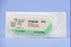 J & J Healthcare Systems Ethilon Suture with Needle Nonabsorbable Uncoated Black Suture Monofilament Nylon Size 8-0 12 Inch Suture Double-Armed 7 mm Length 1/2 Circle Spatula Needle - 9038G