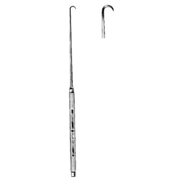 Sklar Instruments Hook Skin Joseph 6-1/4" Straight Sharp Single Prong Ea - 47-2500