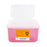 Sharps - Container 6-3/4 H X 10 W X 7 D Inch 2 Gallon Translucent Red Base / Translucent Lid Horizontal Entry Hinged Snap On Lid - 8706T