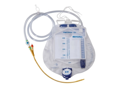 Cardinal Precision 400 Indwelling Catheter Tray Foley 16 Fr. 5 cc Balloon Silicone - 2006