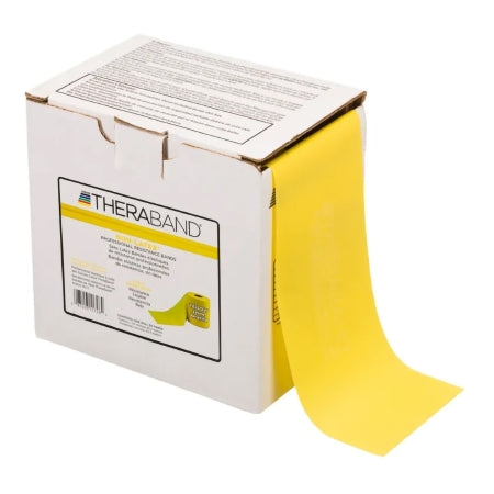 TheraBand - Exercise Resistance Tubing Yellow 100 Foot Length Light Resistance - 21120