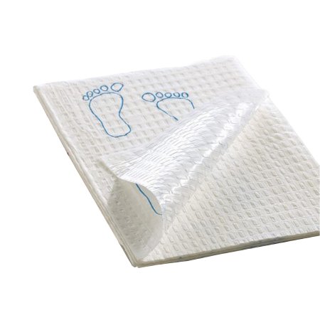 Footprint - Procedure Towel 13-1/2 X 18 Inch White / Blue s NonSterile - 70191N
