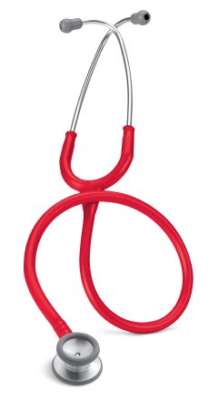 3M Littmann Classic II - Classic Stethoscope Red 1-Tube 28 Inch Tube Double-Sided Chestpiece - 2113R