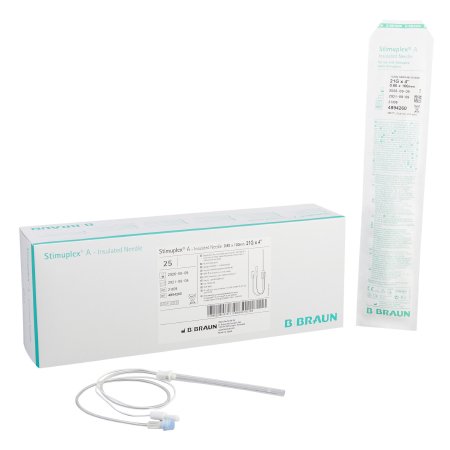 Stimuplex A - Peripheral Nerve Block Needle 21 Gauge 4 Inch Insulated Single Shot - 4894260