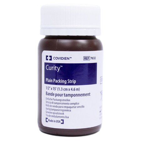 Curity - Wound Packing Strip Cotton Non-impregnated 1/2 Inch X 5 Yard Sterile - 7632