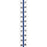 Tabbies Numerical Exhibit Index Tabs, Blue Color Edge - 1/2" in, - 5 packs per Box