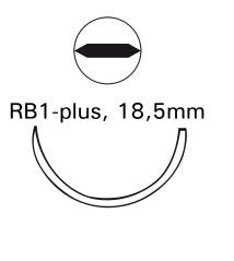 Monocryl - Suture with Needle Absorbable Uncoated Undyed Suture Monofilament Poliglecaprone Size 5 - 0 27 Inch Suture 1-Needle 17 mm Length 1/2 Circle Taper Point Needle - Y213H
