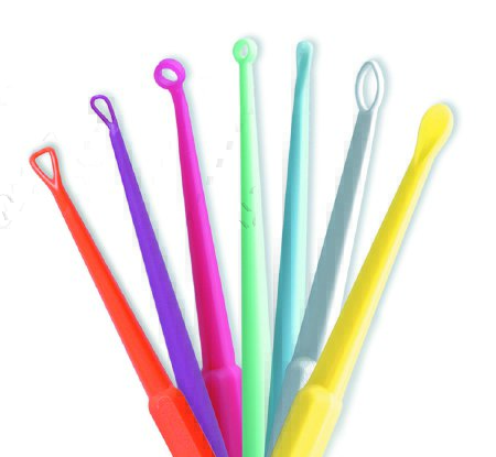 Bionix InfantScoop Ear Curette Single-ended Handle 2 mm Tip Straight Oval Cup Tip - 4888