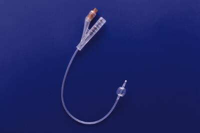 Silkomed - Foley Catheter 2-Way Standard Tip 3 cc Balloon 8 Fr. Silicone - 170003080
