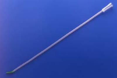 Rüsch - Urethral Catheter Tiemann Tip Silicone Coated PVC 12 Fr. 16 Inch - 221800-000120