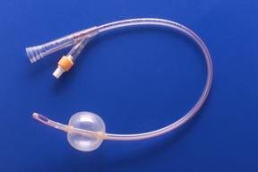 Simplastic - Foley Catheter 2-Way Standard Tip 30 cc Balloon 24 Fr. PVC - 662530-000240