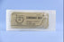 J & J Healthcare Systems - Suture with Needle Absorbable Uncoated Undyed Suture Chromic Gut Size 0 27 Inch Suture 1-Needle 36.4 mm Length 5/8 Circle Taper Point Needle - U246H