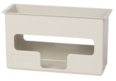 Tidi Products P2 Glove Box Holder Horizontal or Vertical Mount 1-Box White 4-1/2 X 7 X 12 Inch Plastic - 8562