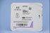 Coated Vicryl - Suture with Needle Absorbable Coated Violet Suture Braided Polyglactin 910 Size 4 - 0 18 Inch Suture 1-Needle 22 mm Length 1/2 Circle Taper Point Needle - J771D