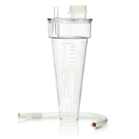 Amsino International Receptal Accu-Measure Suction Canister 250 mL Pour Lid - 4330601