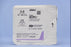 J & J Healthcare Systems Coated Vicryl Suture with Needle Absorbable Coated Undyed Suture Braided Polyglactin 910 Size 3-0 18 Inch Suture 1-Needle 26 mm Length 1/2 Circle Blunt Point Needle - JB864