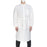 Basic Plus - Lab Coat White X-Large Knee Length Disposable - 10023