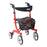 Drive Medical Nitro Aluminum Rollator, Tall Height, 10" Casters