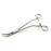 Sklar Instruments Forcep Hysterectomy 9-1/2" 1X2 Fine Teeth Slight Curve Lngtdnl Grv/Serr Ss Ea - 90-2792
