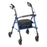 Drive Medical Adjustable Height Rollator, 6" Casters