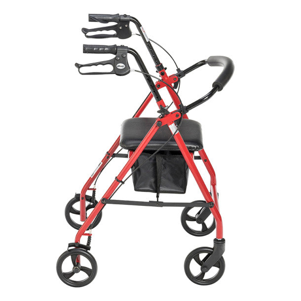 Drive Medical Rollator with 6" Wheels