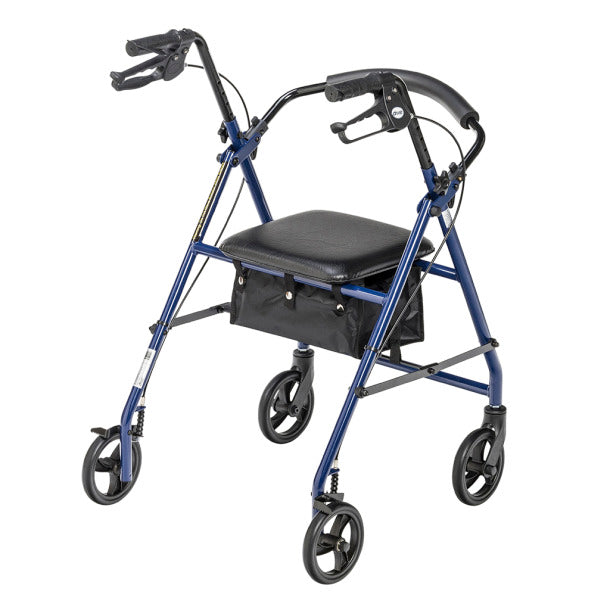 Drive Medical Rollator with 6" Wheels