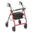 Drive Medical Aluminum Rollator, 7.5" Casters