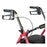 Drive Medical Aluminum Rollator, 7.5" Casters