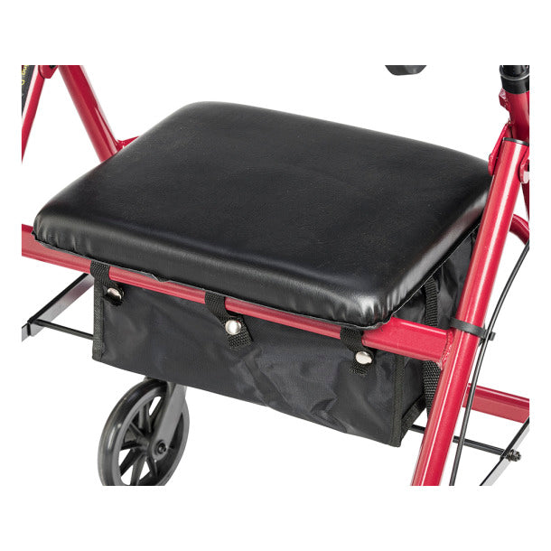 Drive Medical Aluminum Rollator, 7.5" Casters