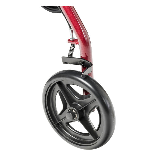 Drive Medical Aluminum Rollator, 7.5" Casters