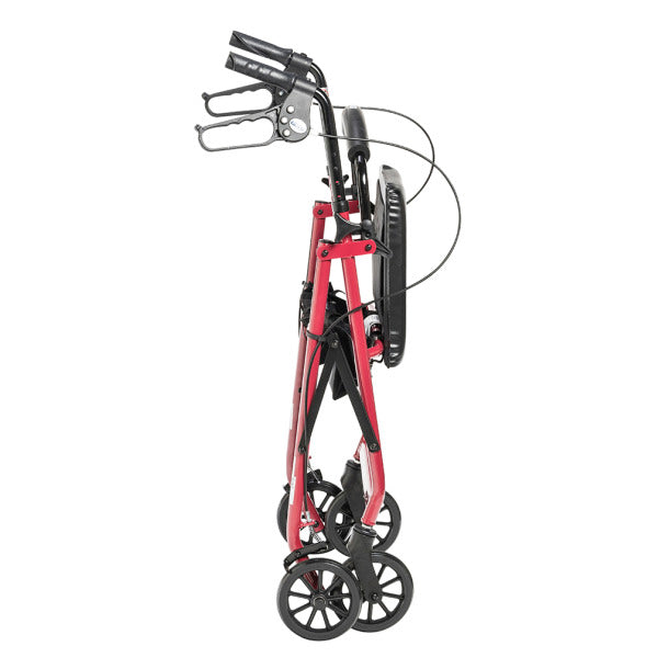 Drive Medical Aluminum Rollator, 6" Casters