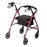 Drive Medical Aluminum Rollator, 6" Casters